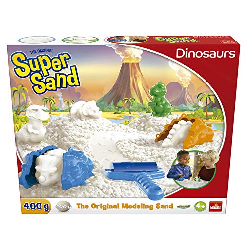 Goliath Super Sand Dinosaurios Arena Magica, Color Blanco, Talla Única (383326.006)