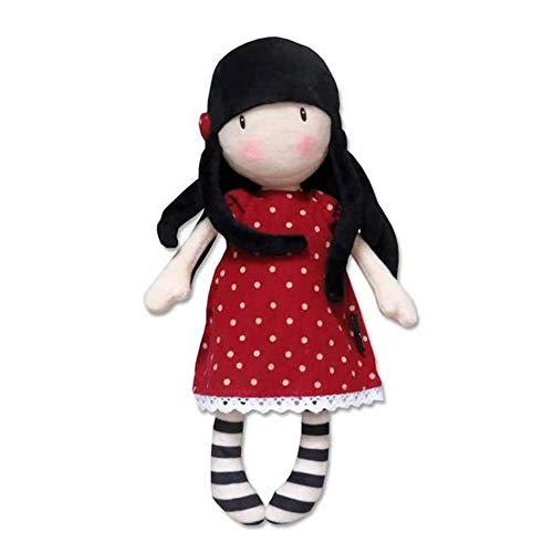 Gorjuss M-01-G Muñeca de Trapo en Display - New Heights, 30 cm