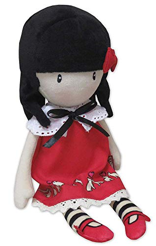 Gorjuss M-07-G Muñeca de Trapo en Display - Time To Fly, 30 cm