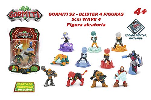 Gormiti -Serie 2, 1 Pack de 4 figuras de 5 cm (modelos surtidos)