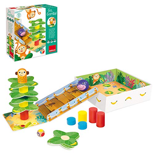 Goula - Go Gorilla - Juego de mesa preescolar a partir de 3 años