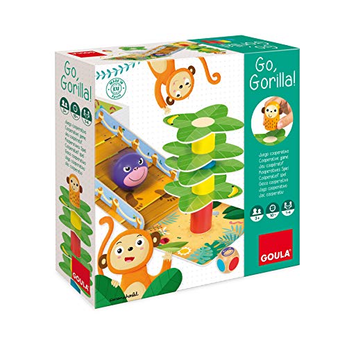 Goula - Go Gorilla - Juego de mesa preescolar a partir de 3 años