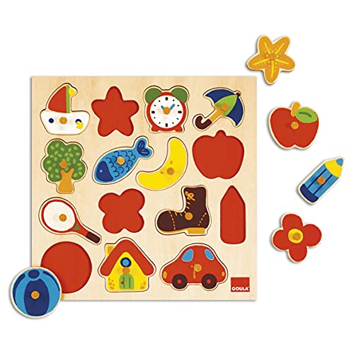 Goula Puzzles infantiles de madera , color/modelo surtido