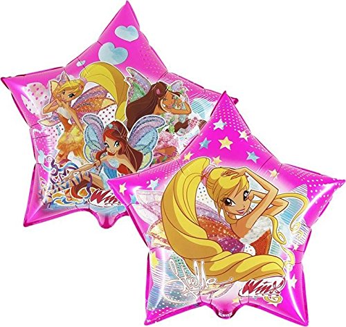 Grabo - Globo de Mylar Super Shape Winx Stella moldeado, multicolor