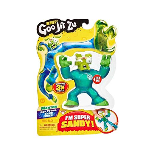 Grandi Giochi GJT01000 Goo Jit Zu Hero - Juguete, 13 cm , color/modelo surtido, multicolor, Single Pack