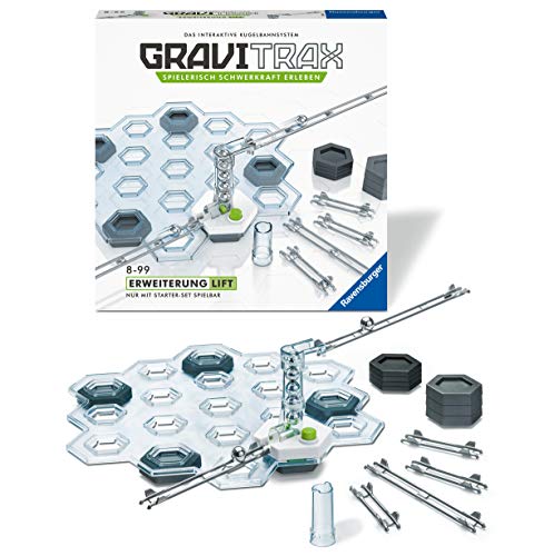 GraviTrax- Extensión de la Banda de canicas, Color carbón (Ravensburger 27611)