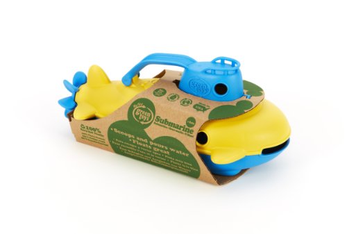 Green Toys- Submarino (Manija Azul), Multicolor, USA Size (SUBB-1032)