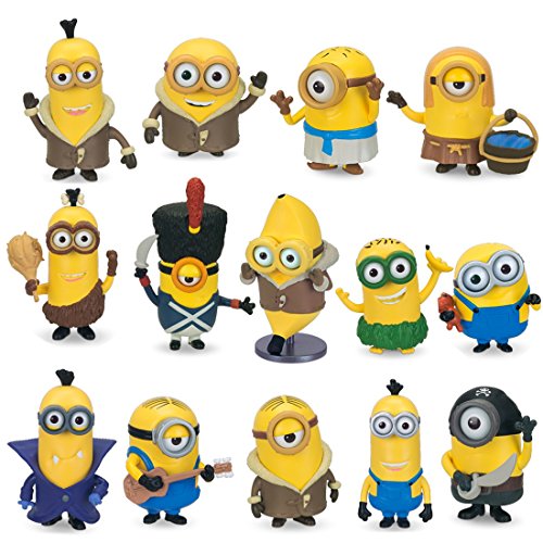 Gru - Figura Articulada 6 cm (varios modelos) - Figura Minions articulada 5 -8 cm., Figura A Partir de 8 años Varios Modelos Diferentes*No se podrá Elegir Modelo.