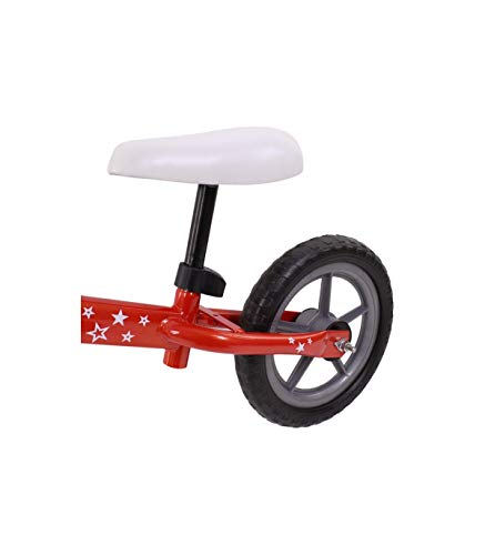 Grupo K-2 Bicicleta De Iniciación Sin Pedales para Niños con Cuadro de Acero Resistente con Manillar Ergonómico y Sillín Ajustable Rueda de 10" para Niños de 2 a 5 Años Rosa Chicle