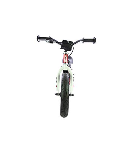 Grupo K-2 Bicicleta Sin Pedales De Equilibrio para Niños con Cuadro de Acero Resistente y con Freno Trasero y Manillar Ergonómico | Rueda de 12" | para Niños de 2 a 5 Años | Azul