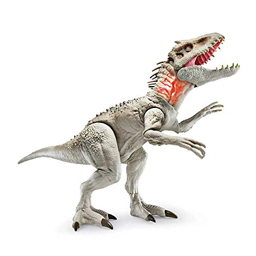 GSDGSD Jurassic World Toy Dinosaurios Cretácico Tyrannosaurus Indominus Rex Sonido Feroz y Movimientos de mordida Juguetes de Dinosaurio