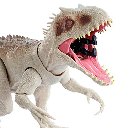 GSDGSD Jurassic World Toy Dinosaurios Cretácico Tyrannosaurus Indominus Rex Sonido Feroz y Movimientos de mordida Juguetes de Dinosaurio