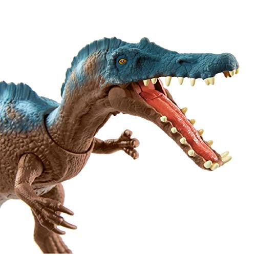 GSDGSD Jurassic World Toy Dinosaurios Strike Irritator Dinosaurio Mordiendo Acción Cretácico Campamento Efectos de Sonido Dinosaurio Juguete para niños