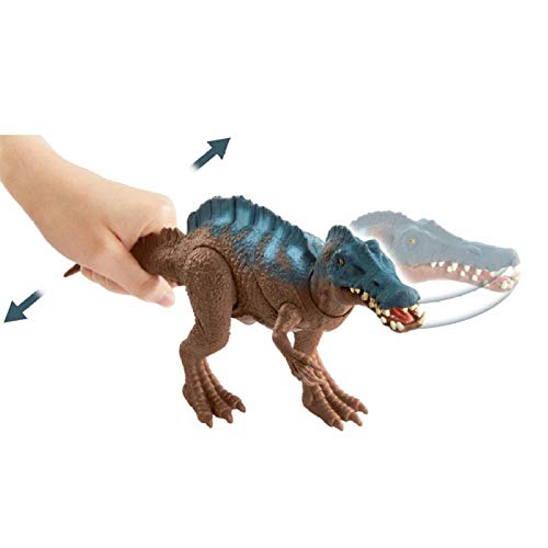 GSDGSD Jurassic World Toy Dinosaurios Strike Irritator Dinosaurio Mordiendo Acción Cretácico Campamento Efectos de Sonido Dinosaurio Juguete para niños