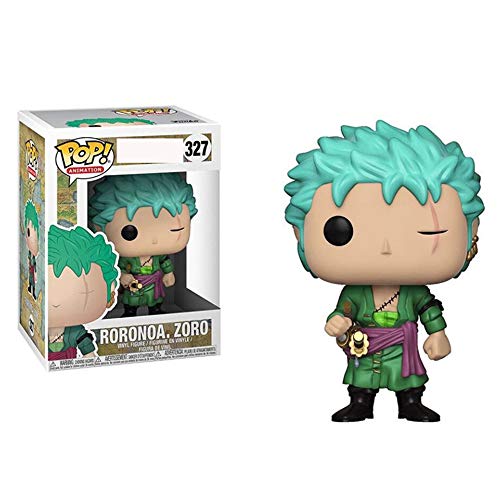 GUANGHHAO Dragon Ball Pop Roronoa Zoro Anime Figura 10cm-Figurita Decoración Adornos Coleccionables Juguete Animaciones Modelo de Personaje