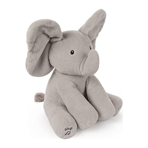 GUND - Peluche Animado de Flappy el Elefante (30,5 cm), Color Gris