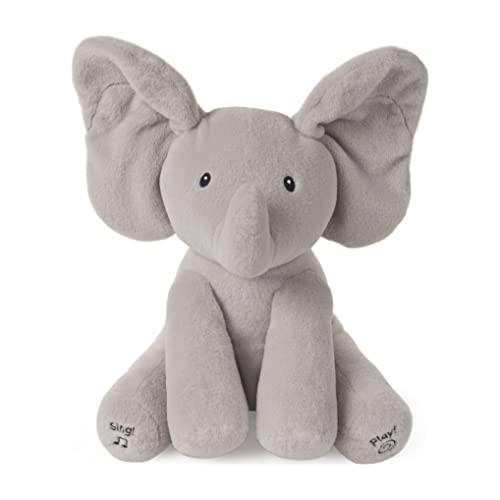 GUND - Peluche Animado de Flappy el Elefante (30,5 cm), Color Gris