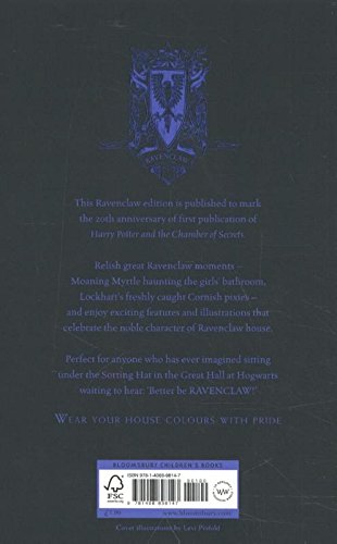 H. P. And The Chamber Of Secrets. Ravenclaw Edition: J.K. Rowling (Ravenclaw Edition - Blue): 2 (Harry Potter, 2)