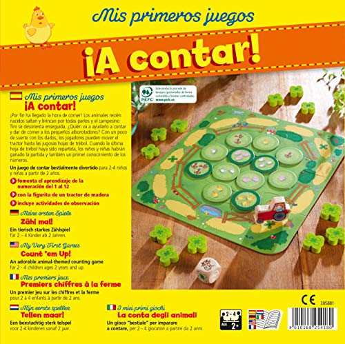 HABA 305881 - Mis Primeros Juegos ¡A Contar!, Juego cooperativo a Partir de 2 años