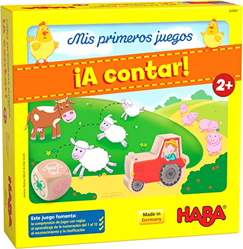 HABA 305881 - Mis Primeros Juegos ¡A Contar!, Juego cooperativo a Partir de 2 años