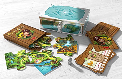 HABA- Find The Code Isla Pirata Juego Infantil de Mesa, Multicolor (304839)