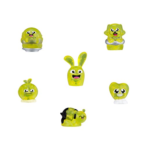 Hanazuki - Pack 6 Tesoros Feliz, Color Verde (Hasbro B8446ES0)