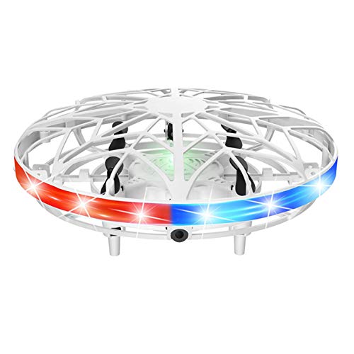 Hand Control Mini Drone UFO for Kids Adults, Flying Helicopter with LED Light RC Drone Ball Drone Toys Induction Aircraft