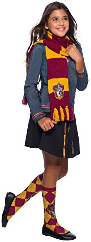 Harry Potter Deluxe Bufanda Gryffindor, Multicolor, (Rubie'S 39033)