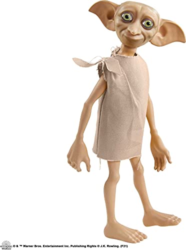 Harry Potter Dobby el elfo doméstico, muñeco de juguete de 13 cm con calcetín (Mattel GXW30)