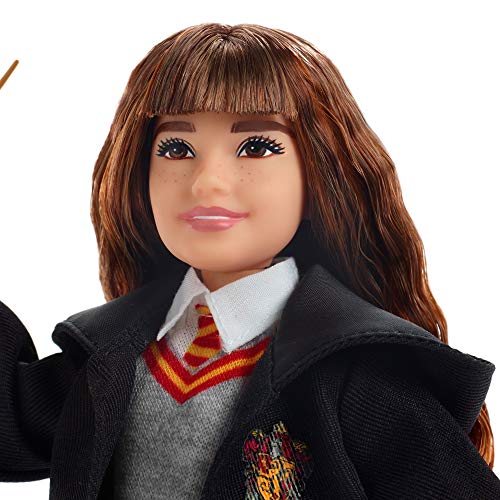 Harry Potter- Hermione Granger Muñeca Personaje, Multicolor (Mattel FYM51)