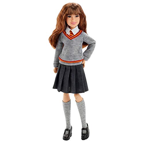 Harry Potter- Hermione Granger Muñeca Personaje, Multicolor (Mattel FYM51)