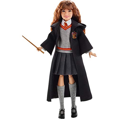 Harry Potter- Hermione Granger Muñeca Personaje, Multicolor (Mattel FYM51)