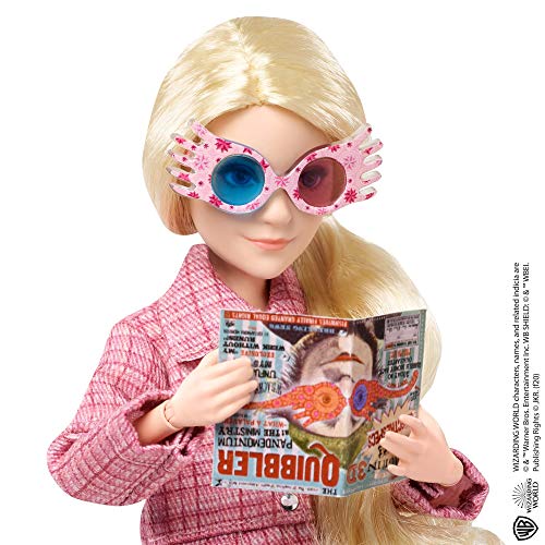 HARRY POTTER- Luna Lovegood Muñeca Personaje, Multicolor (Mattel GNR32)