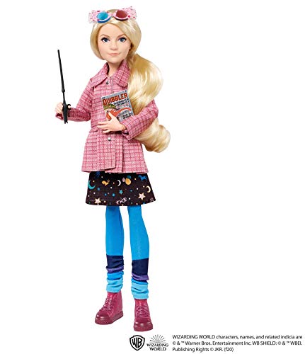 HARRY POTTER- Luna Lovegood Muñeca Personaje, Multicolor (Mattel GNR32)