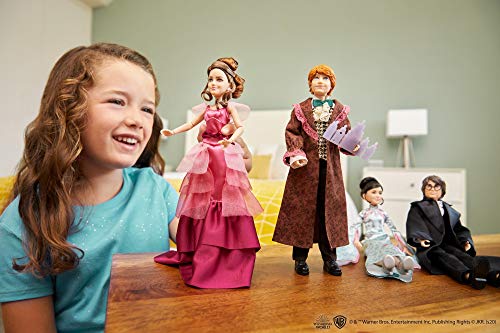 Harry Potter Muñeca Hermione Granger Baile de navidad de Harry Potter con accesorios (Mattel GFG14) , color/modelo surtido