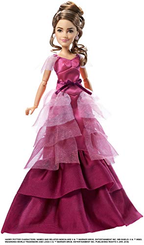 Harry Potter Muñeca Hermione Granger Baile de navidad de Harry Potter con accesorios (Mattel GFG14) , color/modelo surtido