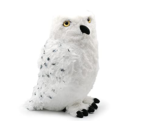 Harry Potter - Peluche Búho Blanco Hedwig con sobre Magnético y Display 24cm Edición Coleccionista - Calidad Super Soft