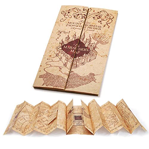 Harry Potter Wands Series Varita Fleur Delacour, Núcleo de Metal Colección Noble Varita de Juguete Núcleo de Metal con Caja de Regalo Mapa Aviso de admisión y boletos como Regalos