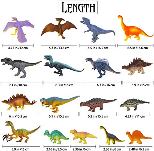 Harxin 26 Pcs Juguete Dinosaurio, Juguete Dinosaurio Educativo Dinosaurio Edificio Jurásico Mundo Juguetes Infantiles (Dinosaurios Juguetes)