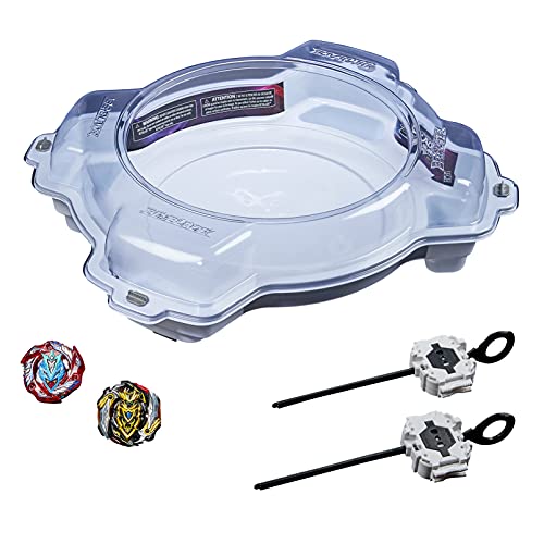 Hasbro-48620 Beyblade Burst Series Elite Champions Pro Set-Juego de Batalla de Beystadium Arena, 2 giroscopios y 2 lanzadores, Color Multicolor. (F2292EU5)