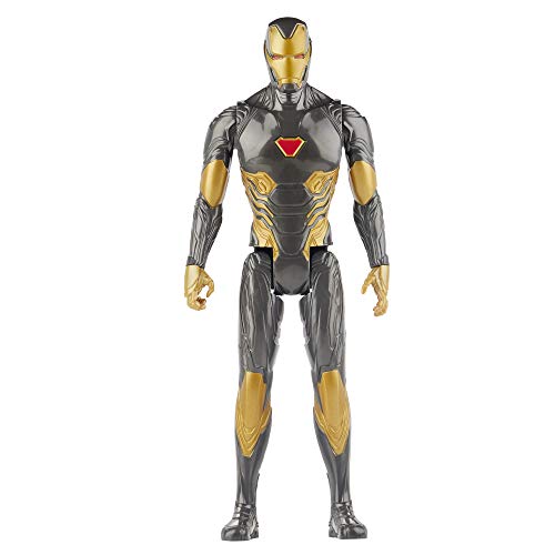 Hasbro Avengers Marvel Avengers Titan Hero Series Blast Gear-Figura de acción de Iron Man de 30 cm para niños a Partir de 4 años (E7878EL7)