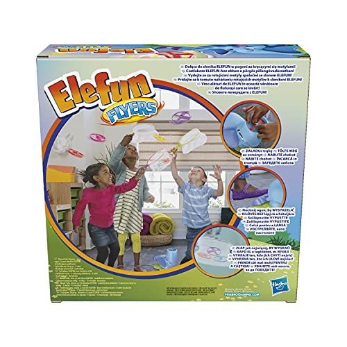 Hasbro- Elefun Wirbelwind - Juego de Pesca de Mariposa para niños a Partir de 4 años, para 1-3 Jugadores (F1695100)