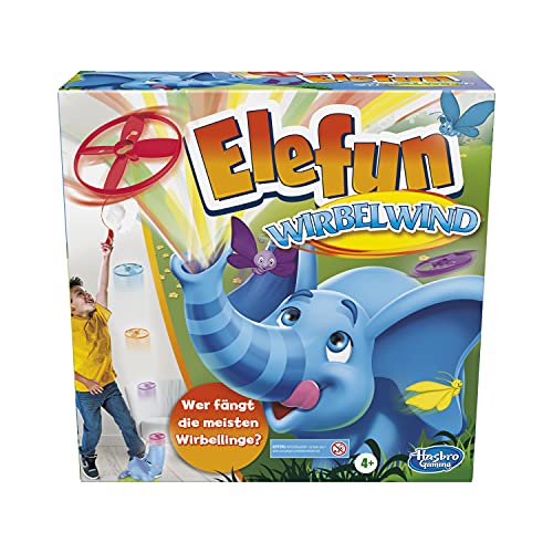 Hasbro- Elefun Wirbelwind - Juego de Pesca de Mariposa para niños a Partir de 4 años, para 1-3 Jugadores (F1695100)