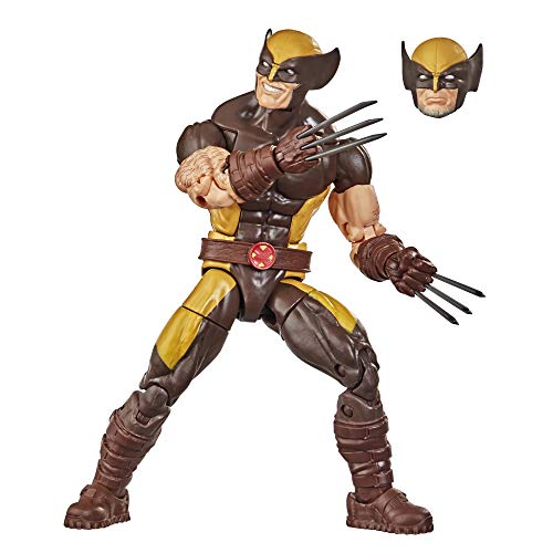 Hasbro Figura de acción Coleccionable de 15 cm de Lobezno de X-Men Marvel Legends Series, con Accesorios, para niños a Partir de 4 años