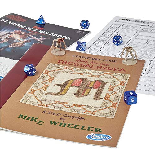 Hasbro Gaming Dungeons & Dragons Stranger Things E3702102, Juego de Iniciación Multicolor, [Versión en Idioma Inglés]