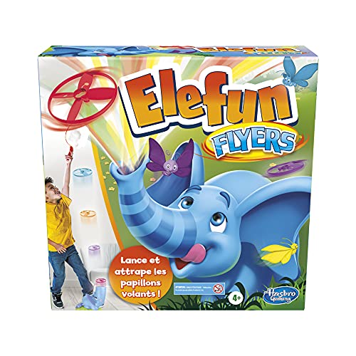 Hasbro Gaming- Elefun Flyers - Juego de Caza de Mariposas para niños, de 1 a 3 Jugadores, a Partir de 4 años, Multicolor (F1695801)