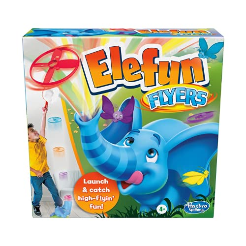 Hasbro Gaming Elefun Flyers - Juego de Cazar Mariposas - para niños de 4 años en adelante - 1-3 Jugadores