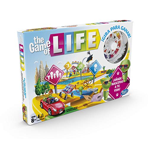 Hasbro Gaming- Game of Life Juego de Mesa, Multicolor, única (E4304105)