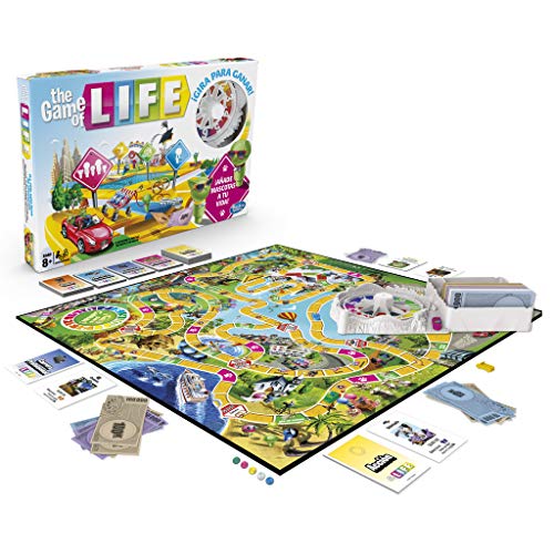 Hasbro Gaming- Game of Life Juego de Mesa, Multicolor, única (E4304105)