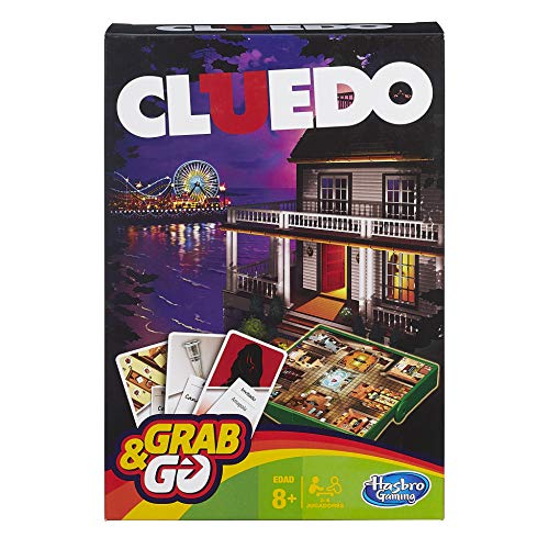 Hasbro Gaming Gaming Travel Cluedo Viaje (Versión Española) (Hasbro Spain B0999105)